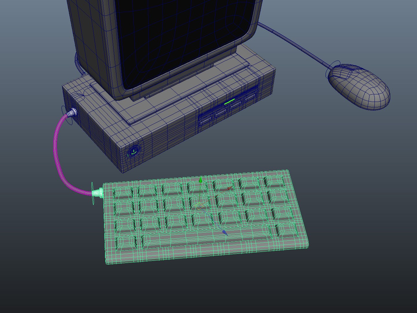 Rigged Computer Cartoon 3d Obj