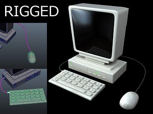 cartoon PC computer