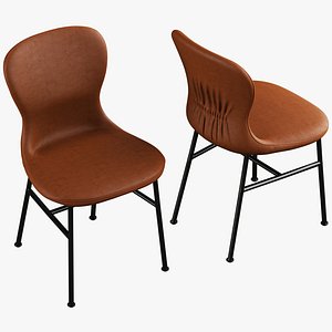fogia myko chair realistic 3D model