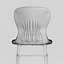 Fogia Myko Chair Realistic 3D Model