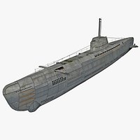 German submarine Wilhelm Bauer U-2540