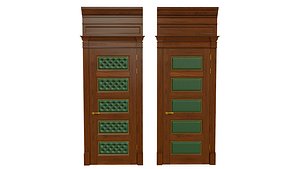 classic wooden door 02 model