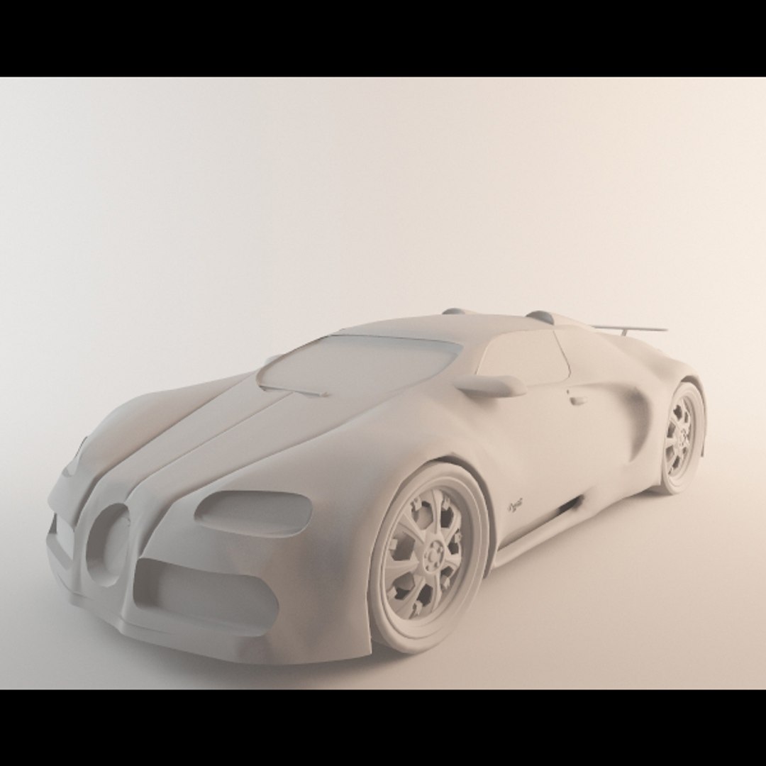 Bugatti Veyron 3d Model