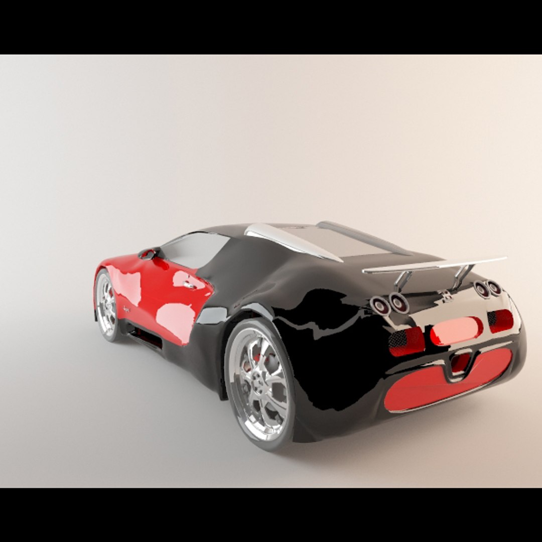 Bugatti Veyron 3d Model