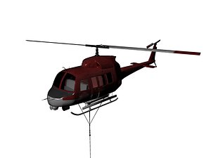 maya uh 1 huey helicopter