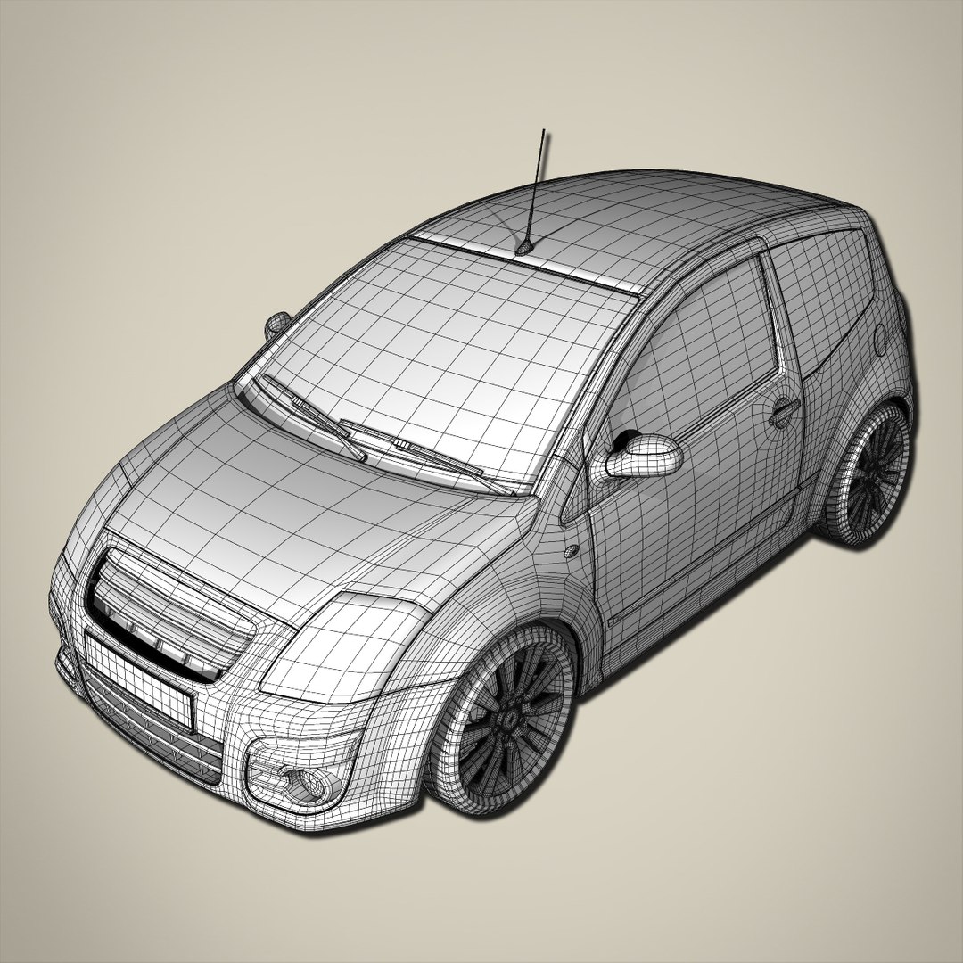 Hatchback Car Materials 3D - TurboSquid 1388214