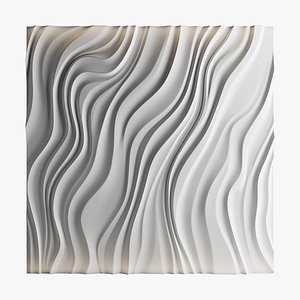 3D wave wall 24
