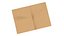 Kraft Paper Sheet Folded in Four