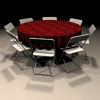 Table with Chairs01.max