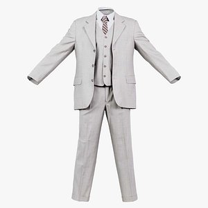 3D Suit B Open Remastered model