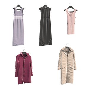 Clothing on Hanger 16 3D model