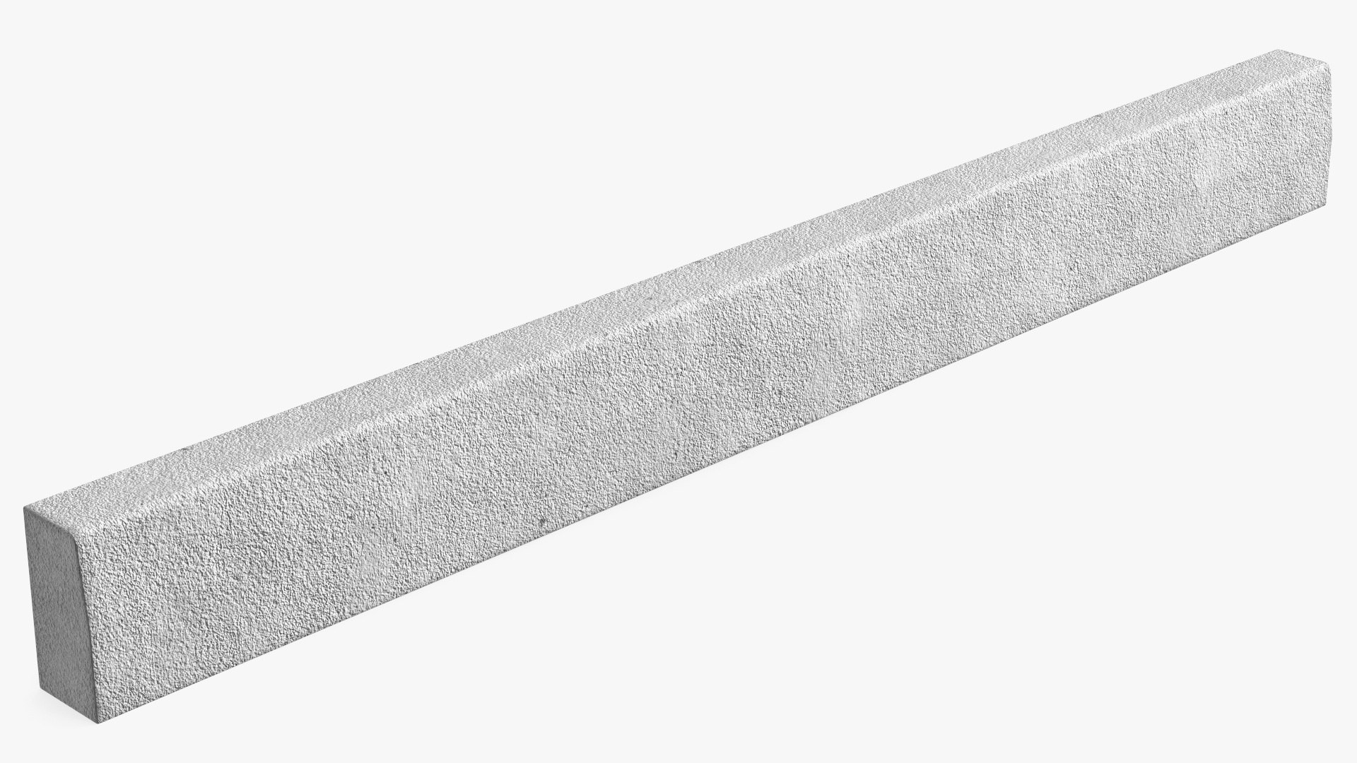 Concrete Curb 3m 3D Model - TurboSquid 2029514