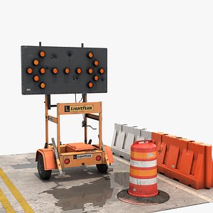 Road Work Signing