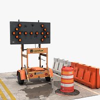 Road Work Signing