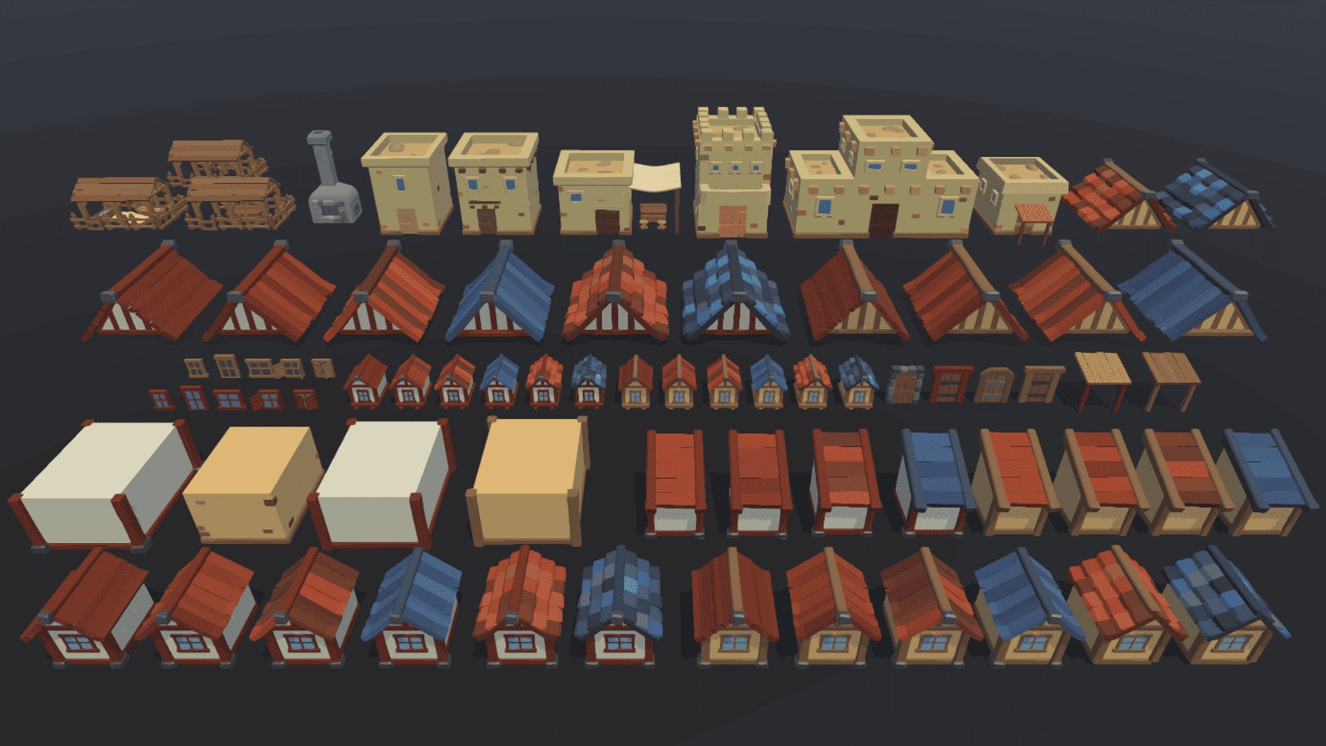 3D Medieval Pack 3D Model - TurboSquid 2358560