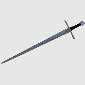 3d model short sword - ready