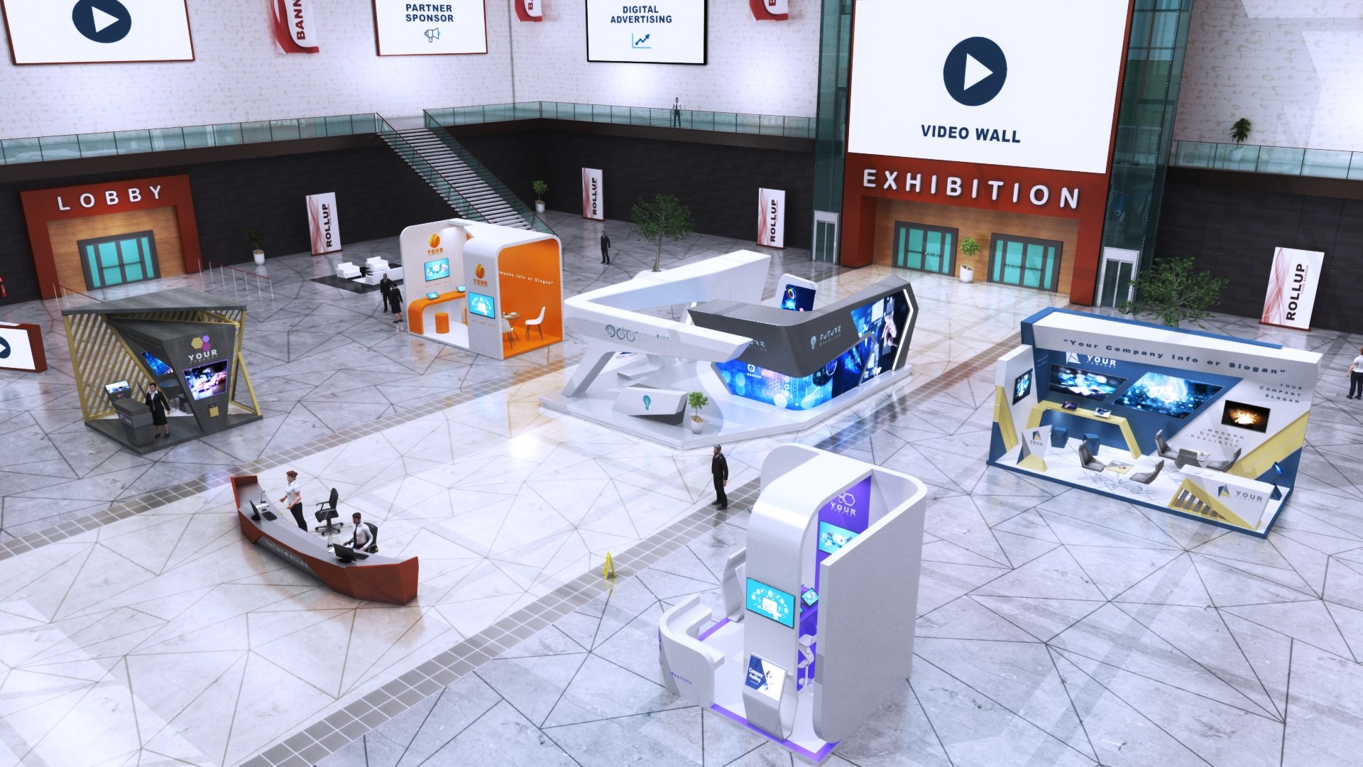 3D Exhibition Collection https://p.turbosquid.com/ts-thumb/Wt/5Au9MB/LI/virtualexhibitionfair12/jpg/1655054249/1920x1080/fit_q87/3b04895b652ae00beab95d4121586ad3c2502a74/virtualexhibitionfair12.jpg