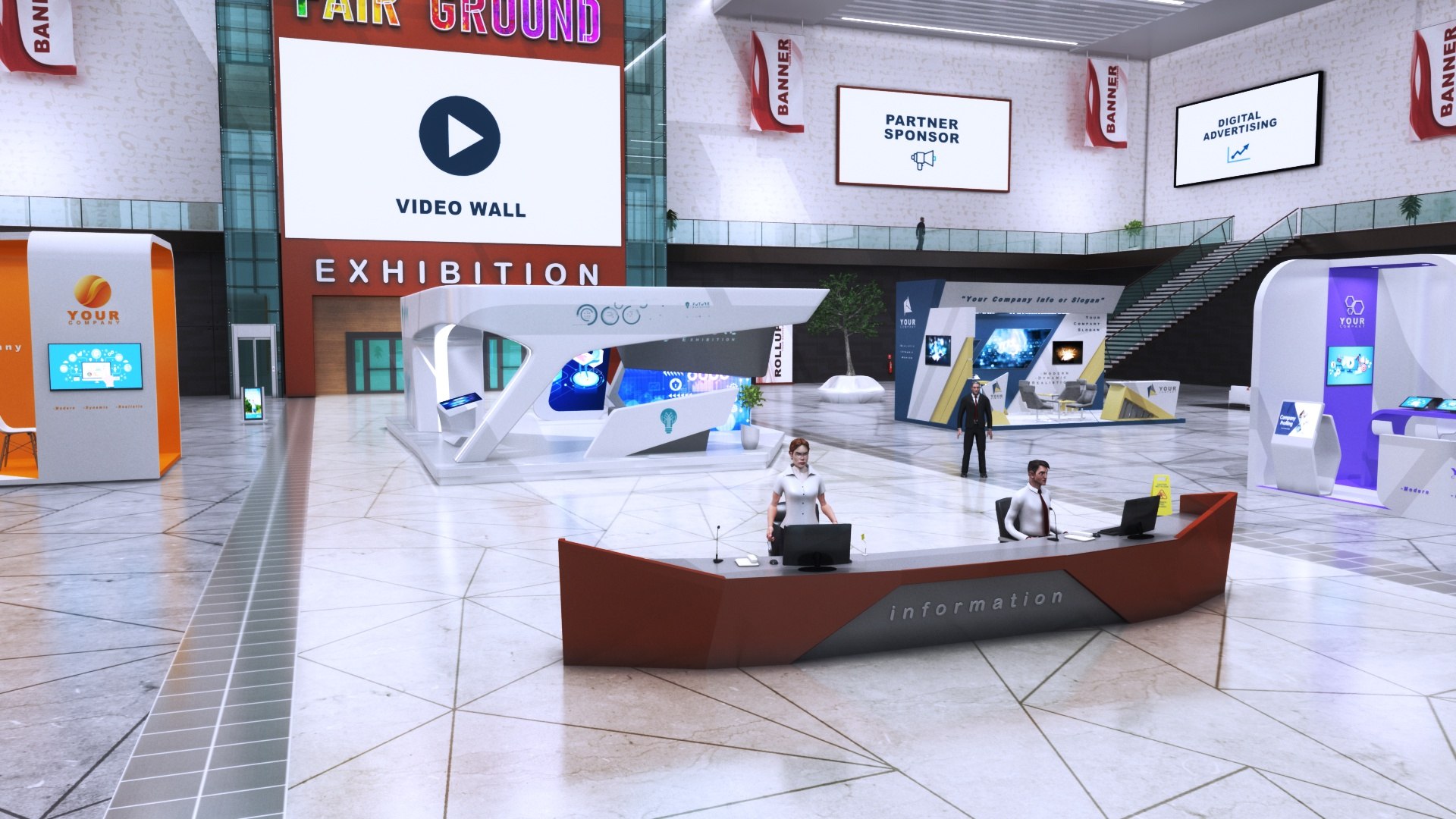 3D Exhibition Collection https://p.turbosquid.com/ts-thumb/Wt/5Au9MB/Mc/virtualexhibitionfair9/jpg/1655054239/1920x1080/fit_q87/3368677ad3d4552a17f9c9472aef9c2714341a1d/virtualexhibitionfair9.jpg