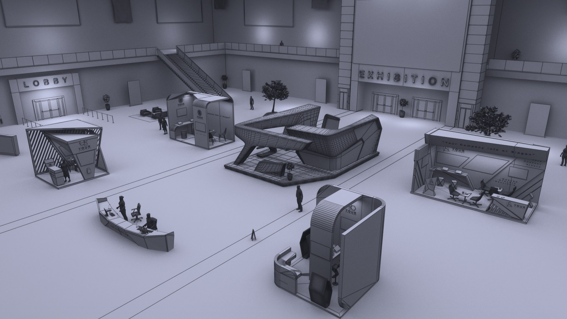 3D Exhibition Collection https://p.turbosquid.com/ts-thumb/Wt/5Au9MB/eD/virtualexhibitionfair31/jpg/1655054271/1920x1080/fit_q87/d4e739e7a4e4169c490d3fecf9197771342122e4/virtualexhibitionfair31.jpg