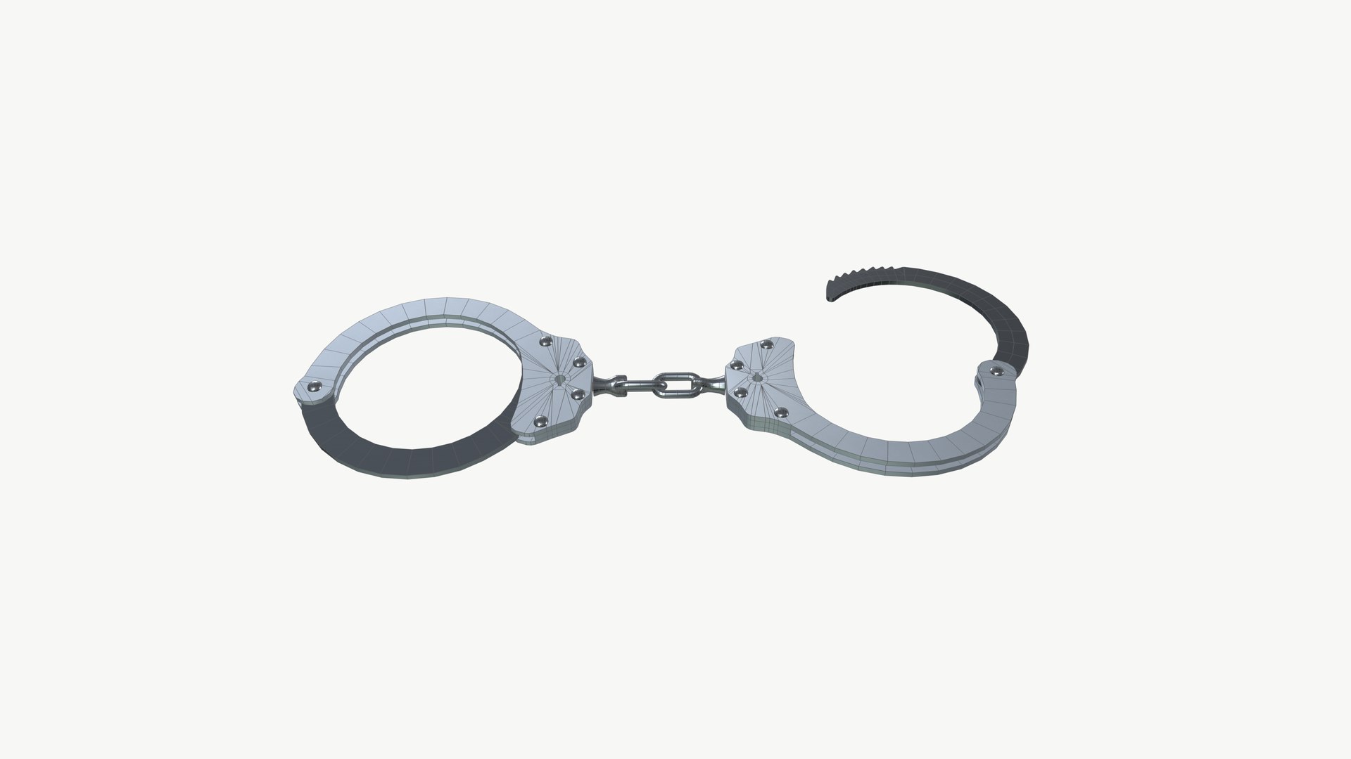 3D Handcuffs Model - TurboSquid 2337348