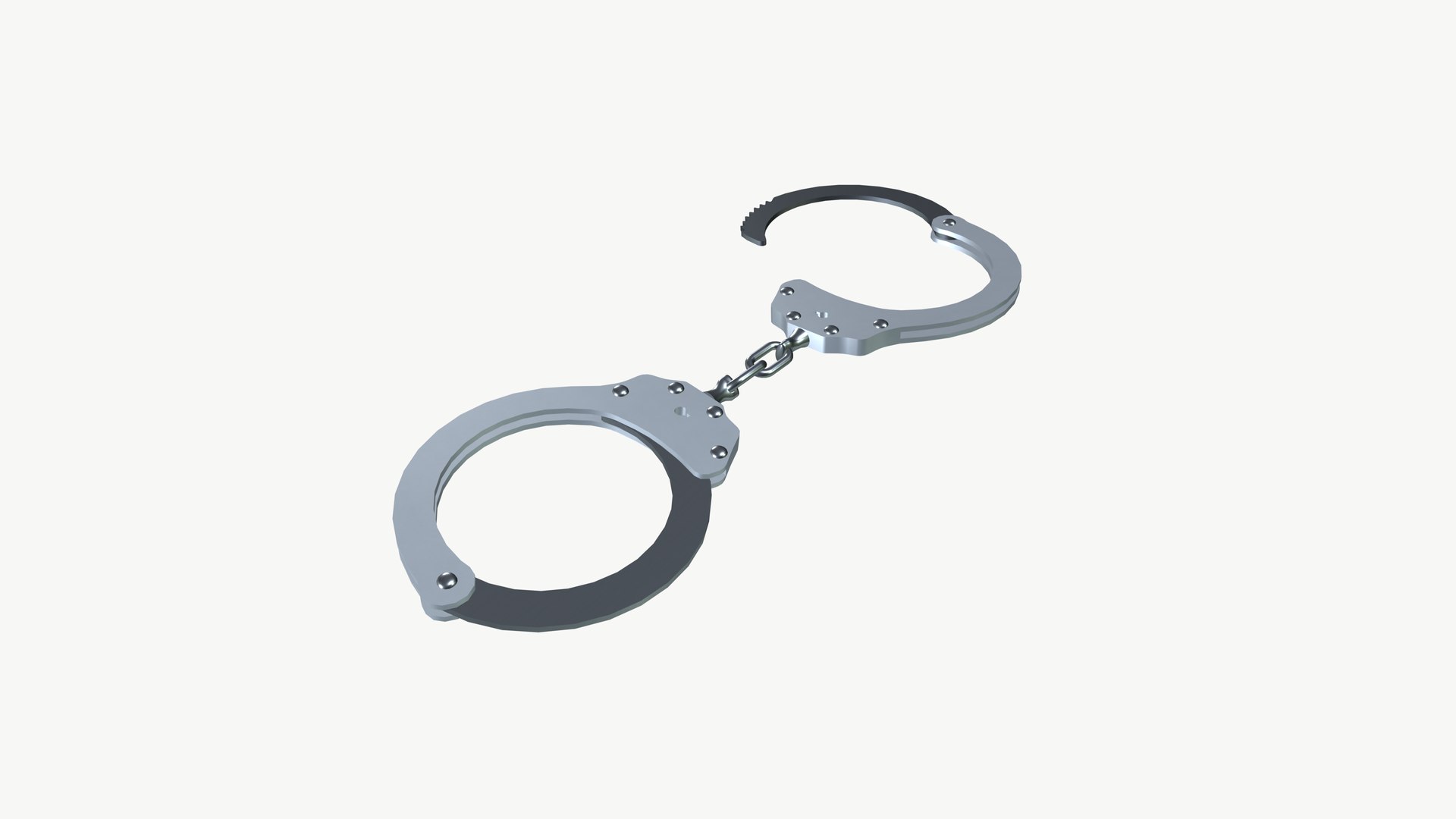 3D Handcuffs Model - TurboSquid 2337348