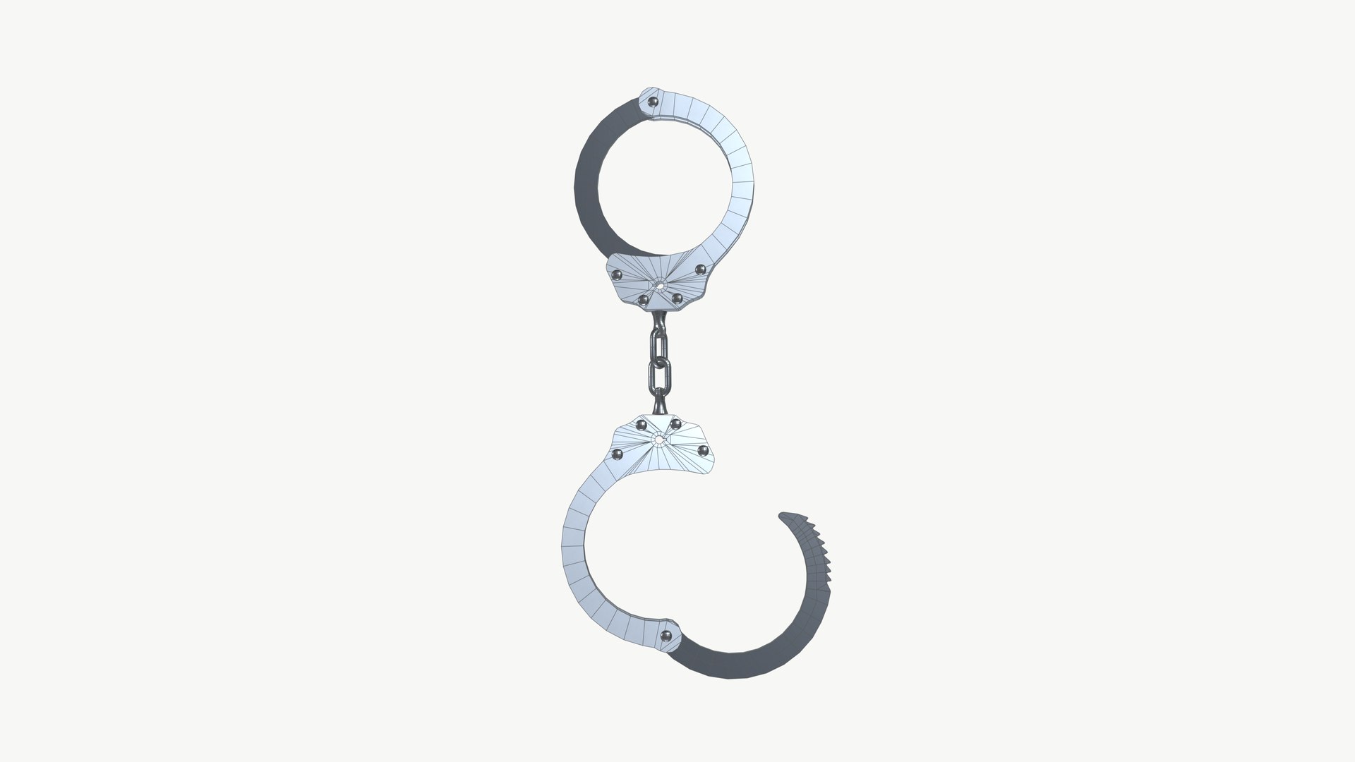 3D Handcuffs Model - TurboSquid 2337348