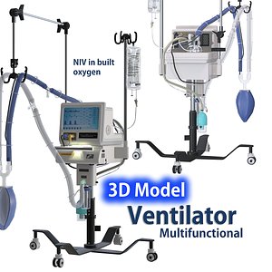 Ventilator - Breathing Apparatus - Oxygen