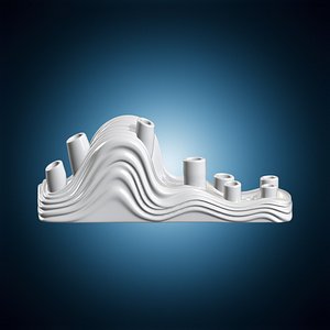 3D Minimalist Paint Station V2 3D Print Model model