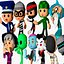 22 personaggi FBX - con animazioni - 3D Low Poly - Packs v1