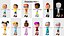 22 personaggi FBX - con animazioni - 3D Low Poly - Packs v1