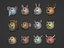 3D model Cartooon Animals Pack