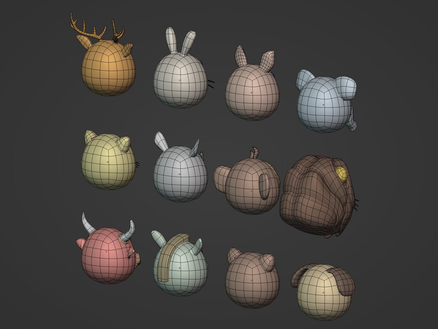 3D model Cartooon Animals Pack https://p.turbosquid.com/ts-thumb/Wt/970Ulx/67/i9/jpg/1674663657/1920x1080/fit_q87/6627b89b964c315ca4633c40040c07533ac92d47/i9.jpg