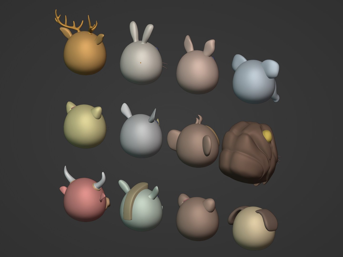 3D model Cartooon Animals Pack https://p.turbosquid.com/ts-thumb/Wt/970Ulx/TD/i8/jpg/1674663505/1920x1080/fit_q87/63700029d2230b5c1bbdcd067b38fd9d823f9091/i8.jpg