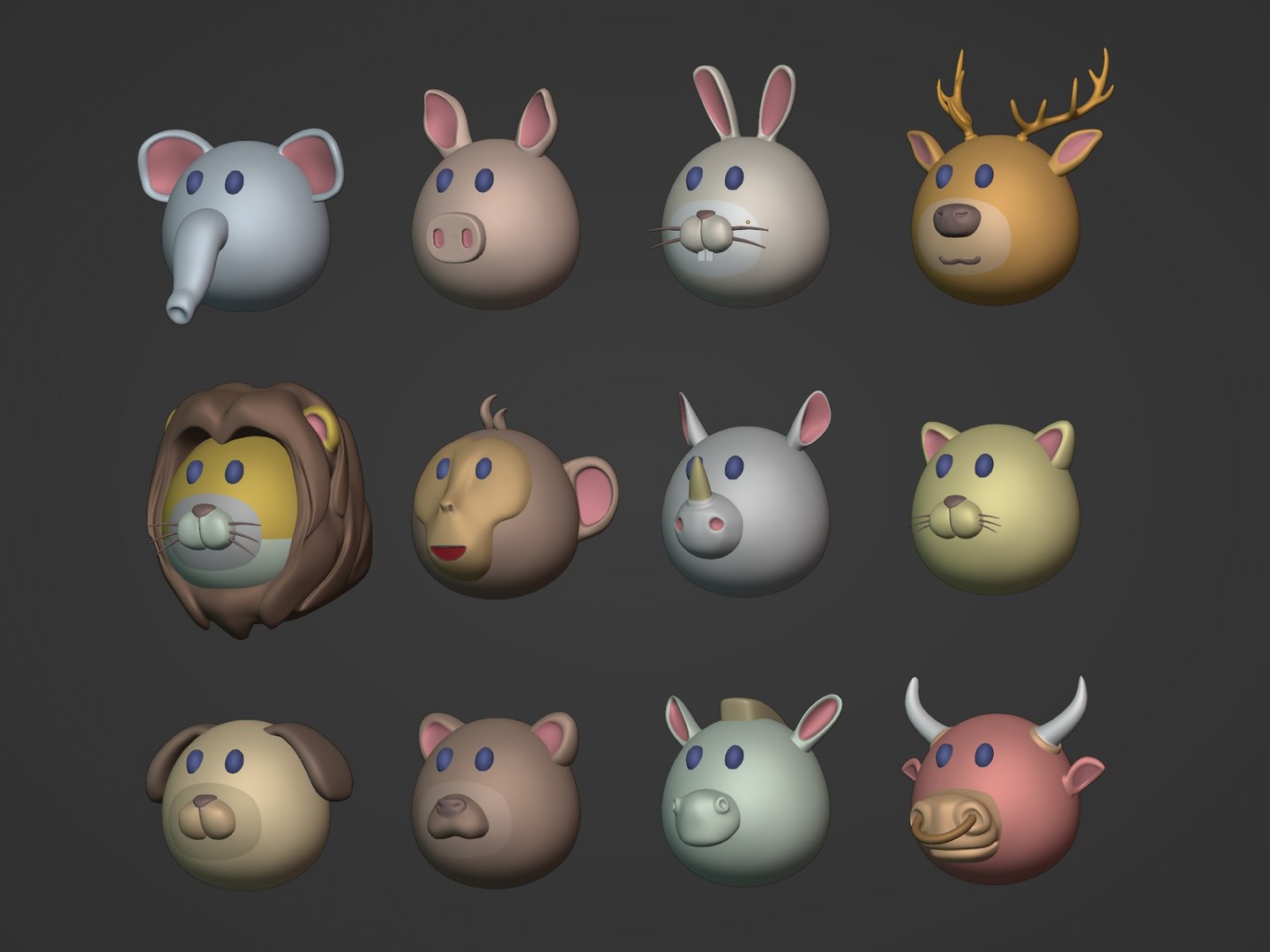 3D model Cartooon Animals Pack https://p.turbosquid.com/ts-thumb/Wt/970Ulx/tg/i4/jpg/1674663479/1920x1080/fit_q87/c9fbf4937fac76457f02ce57a01d3ba94ad173ad/i4.jpg