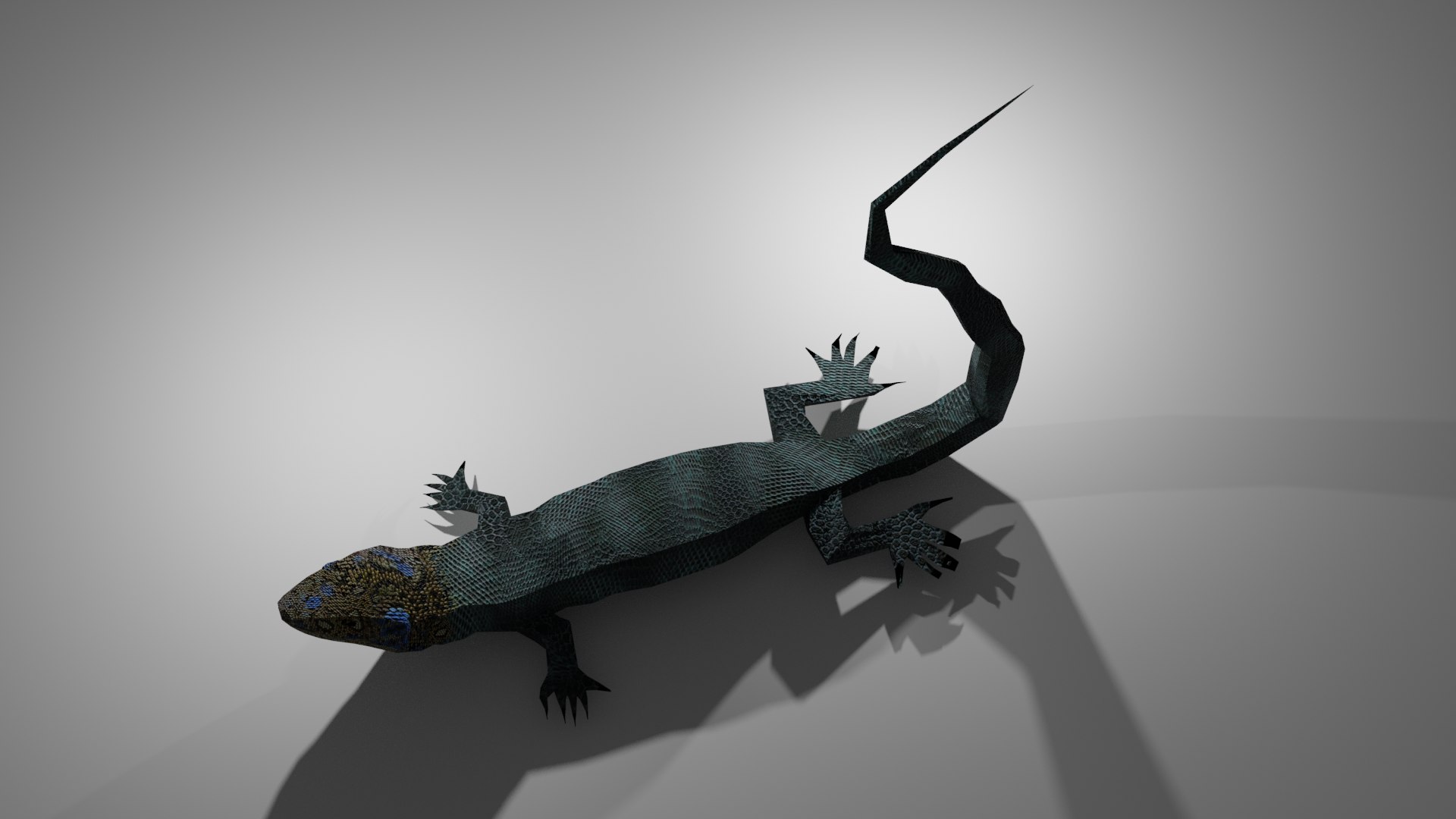 3D Lizard Rigged Animations Model - TurboSquid 1646293