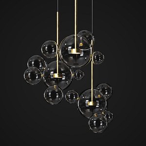 3D model suspension light giopato coombes