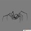 spider arachnid 3d model