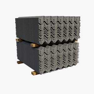 Concrete Roof Tiles on Wood Planks