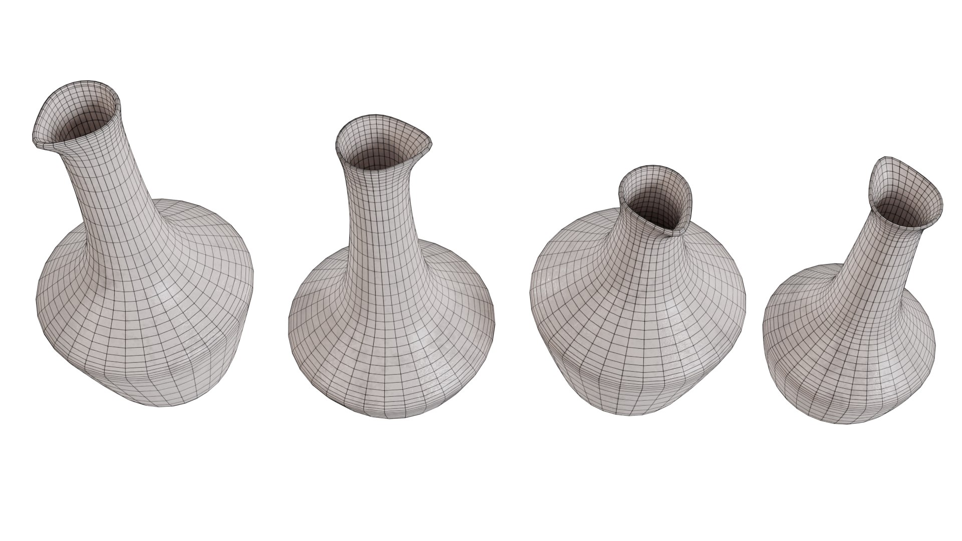 Rustic Vases Pack 2 3D - TurboSquid 2024471