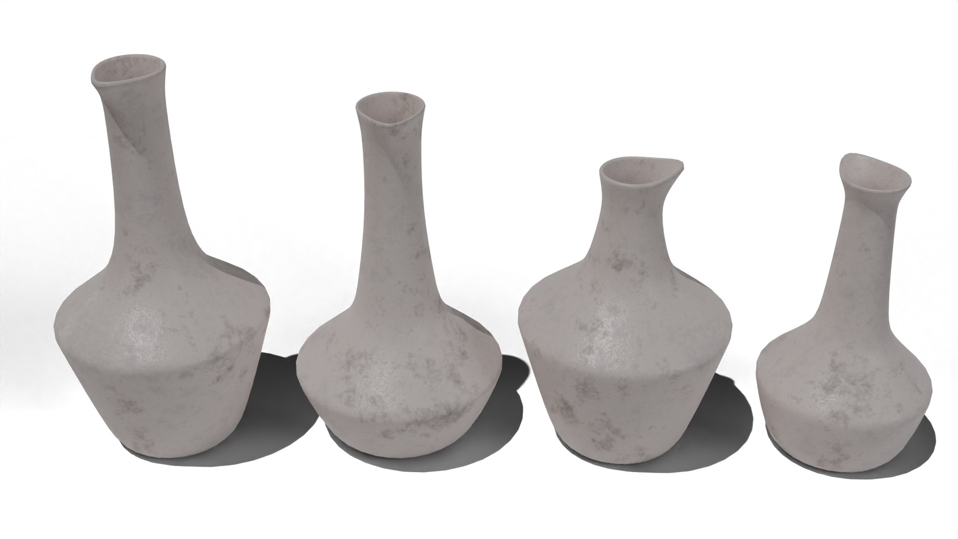 Rustic Vases Pack 2 3D - TurboSquid 2024471
