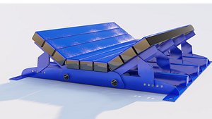 3D Conveyor Belt Scraper model
