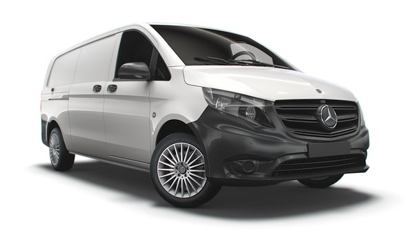 3D model Mercedes Benz Vito Panel Van L3 2021