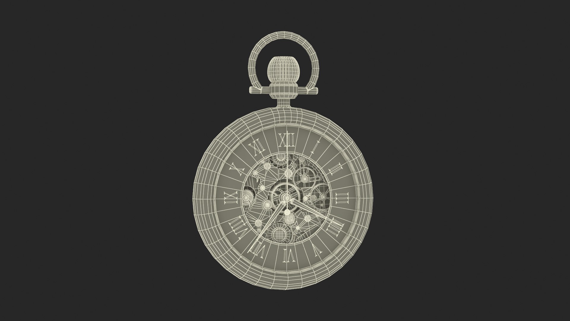 Antique Pocket Watch Animated 3D - TurboSquid 2274853