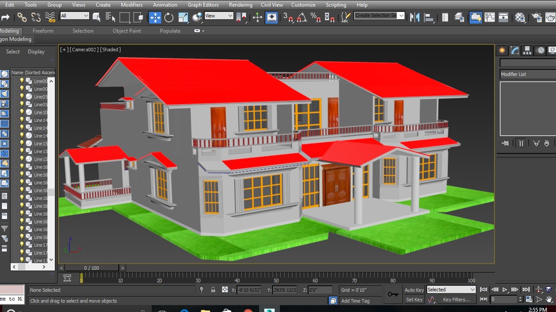 3D Duplex House Model - TurboSquid 1192394