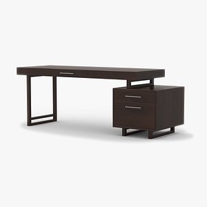 Wood Desk Walnut