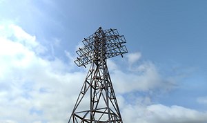 Electric Tower UE5 3D model