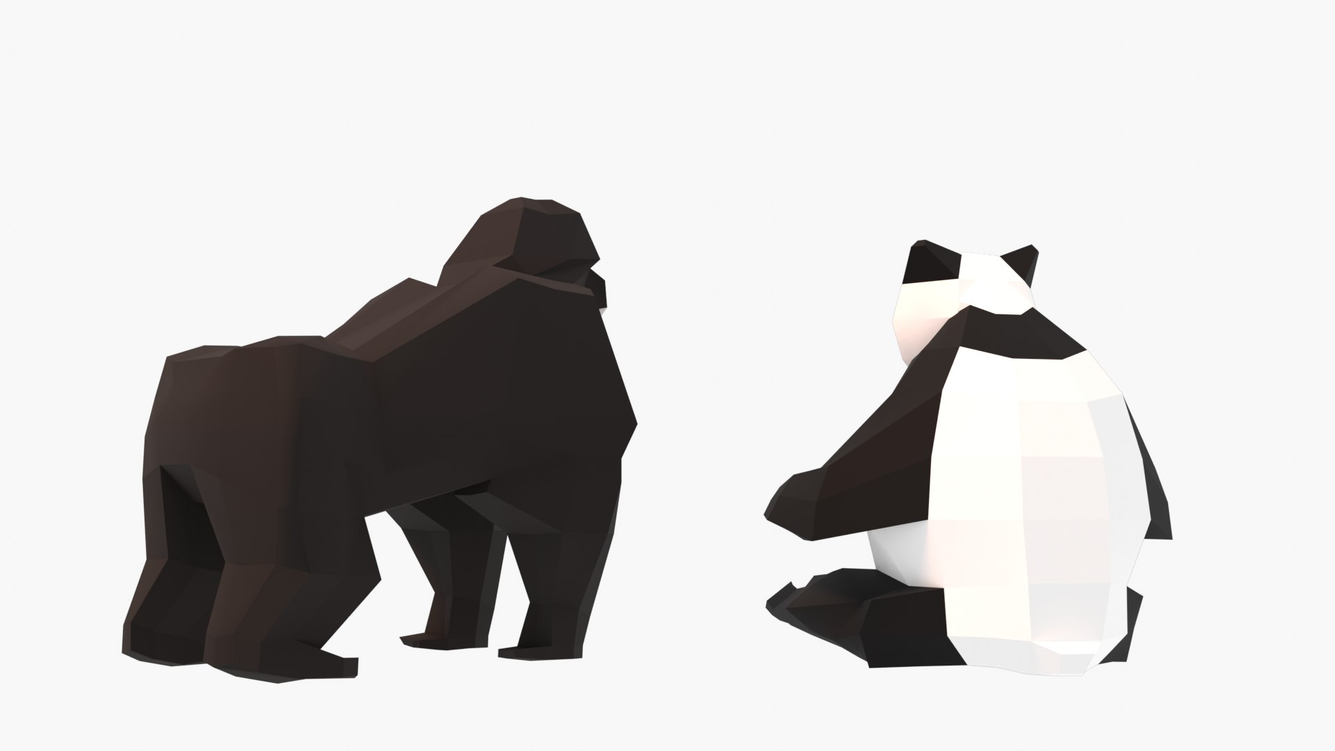 Low Poly Animals Model - TurboSquid 1963423