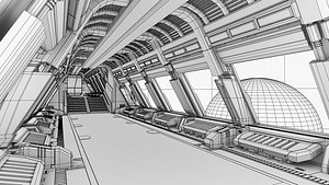 Spaceship corridor 2