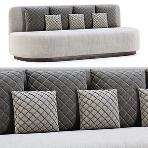 Stefa restaurant double seat sofa SCD22 by Bpoint Design