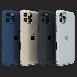 12 pro iphone 3D model